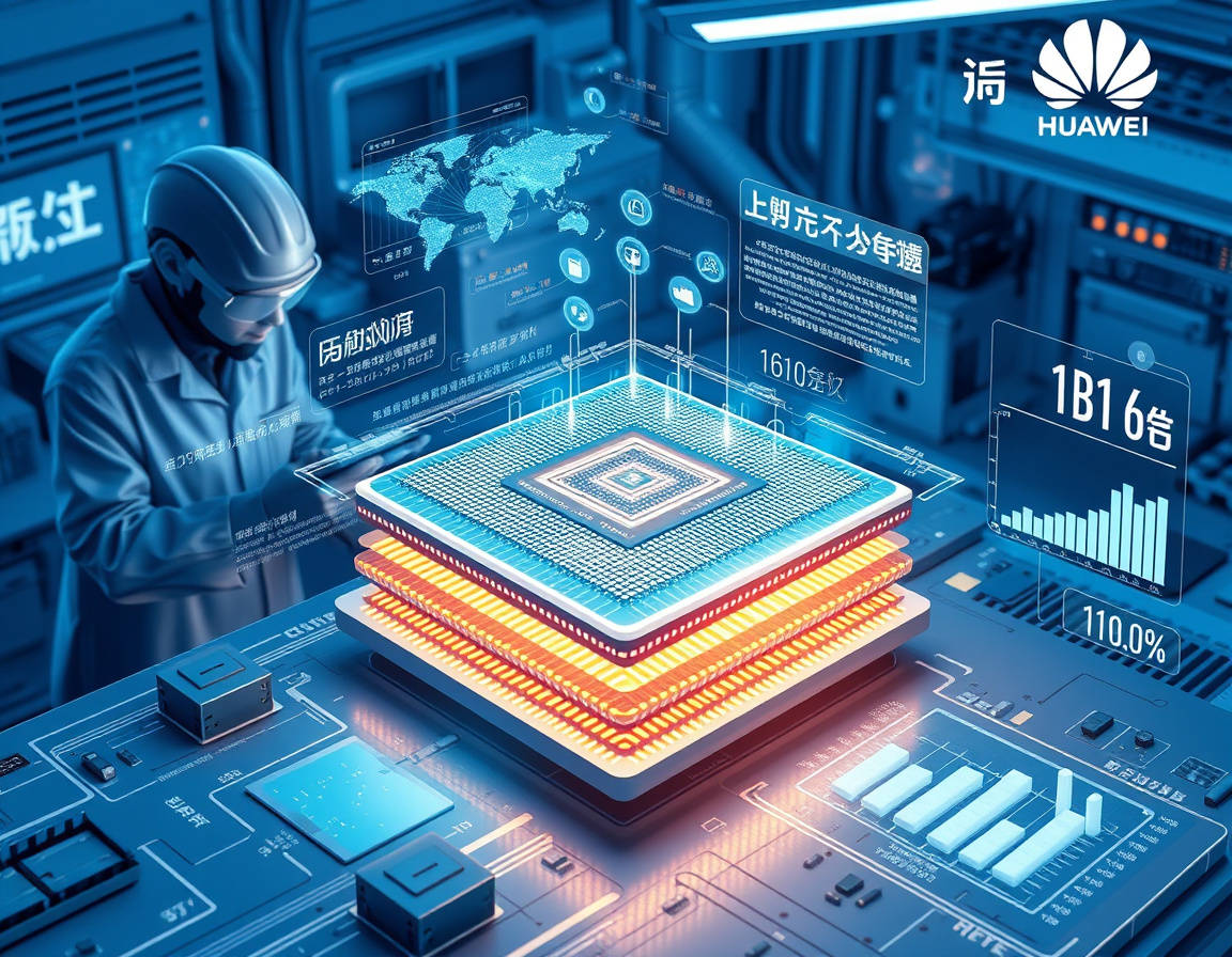 华为芯片算力优化示意图