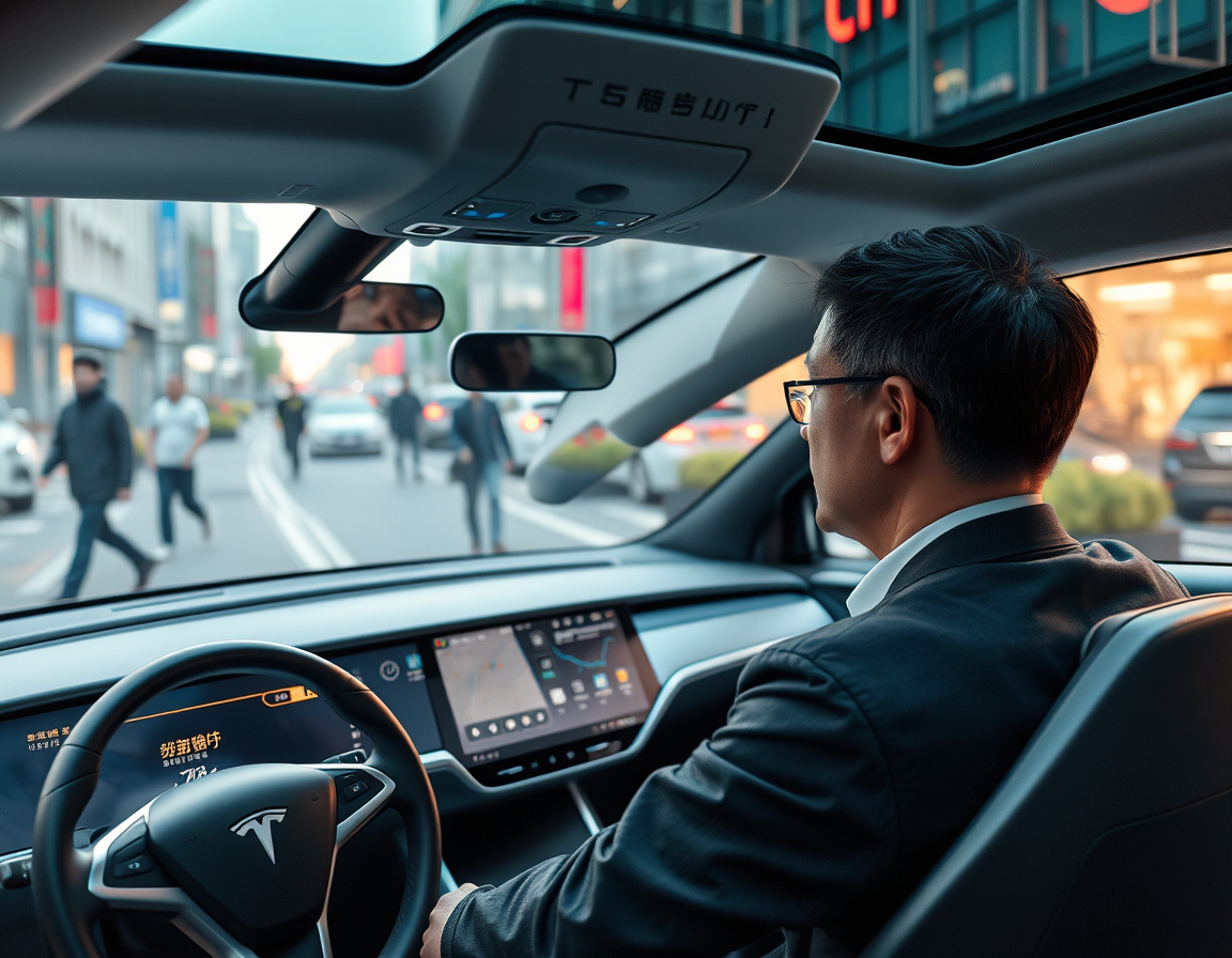 特斯拉Robotaxi安全员监控