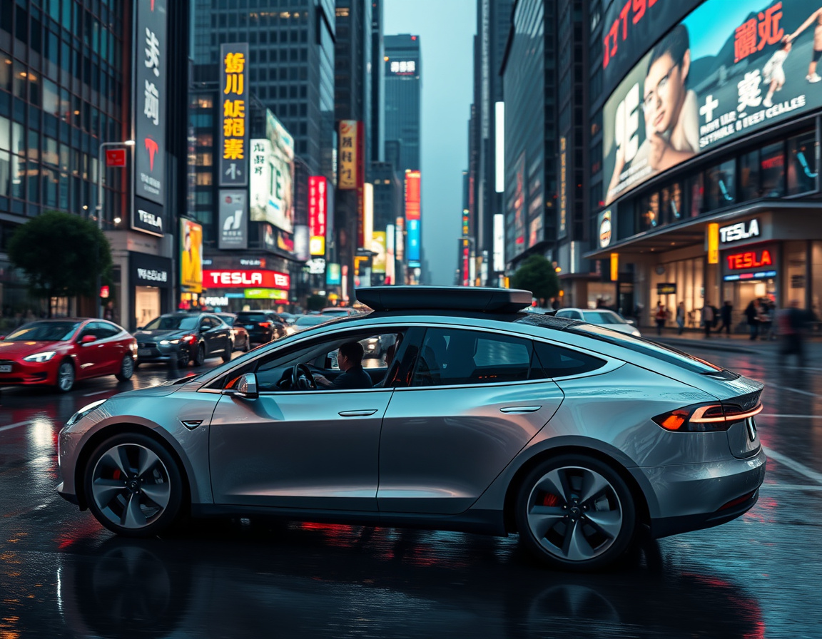 特斯拉Robotaxi实景