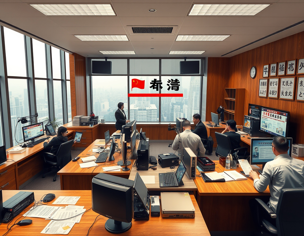 自由亚洲电台办公区