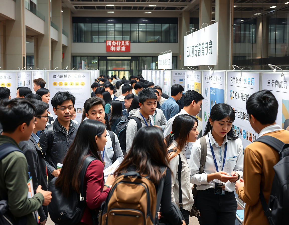 大学生创业现场