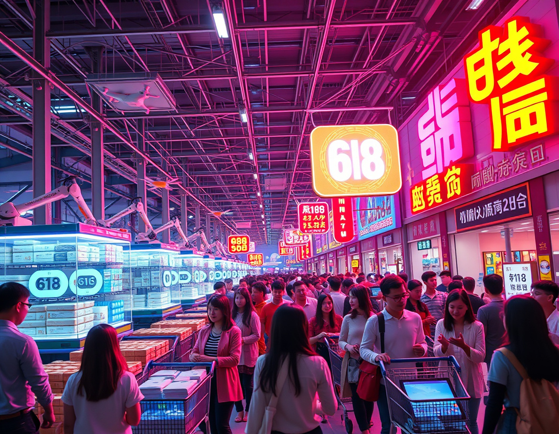 2025年618消费场景示意