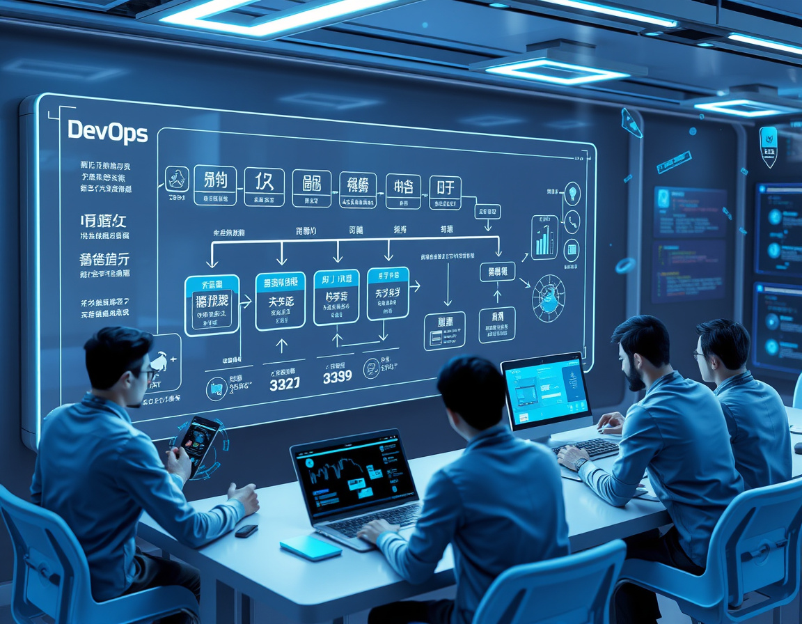 代理式DevOps工作流图示