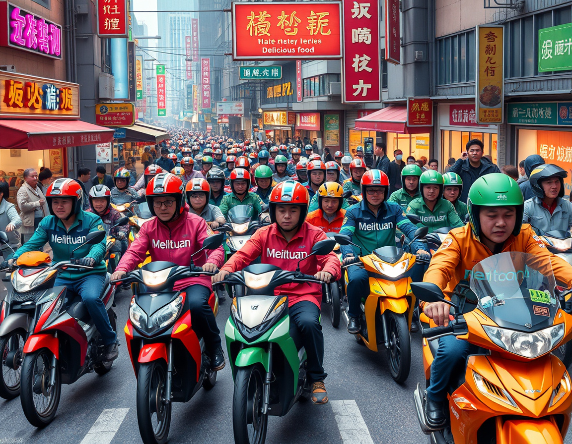 外卖市场竞争激烈