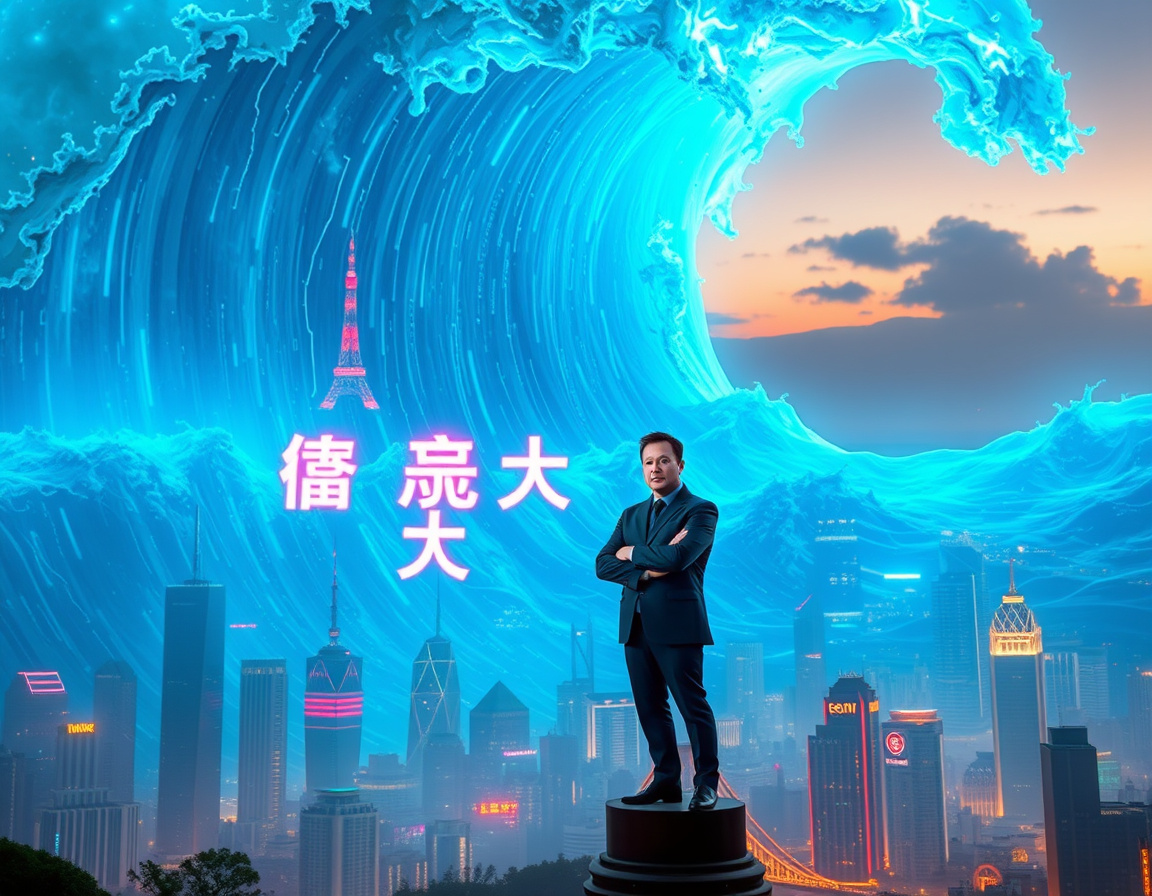 马斯克与AI海啸