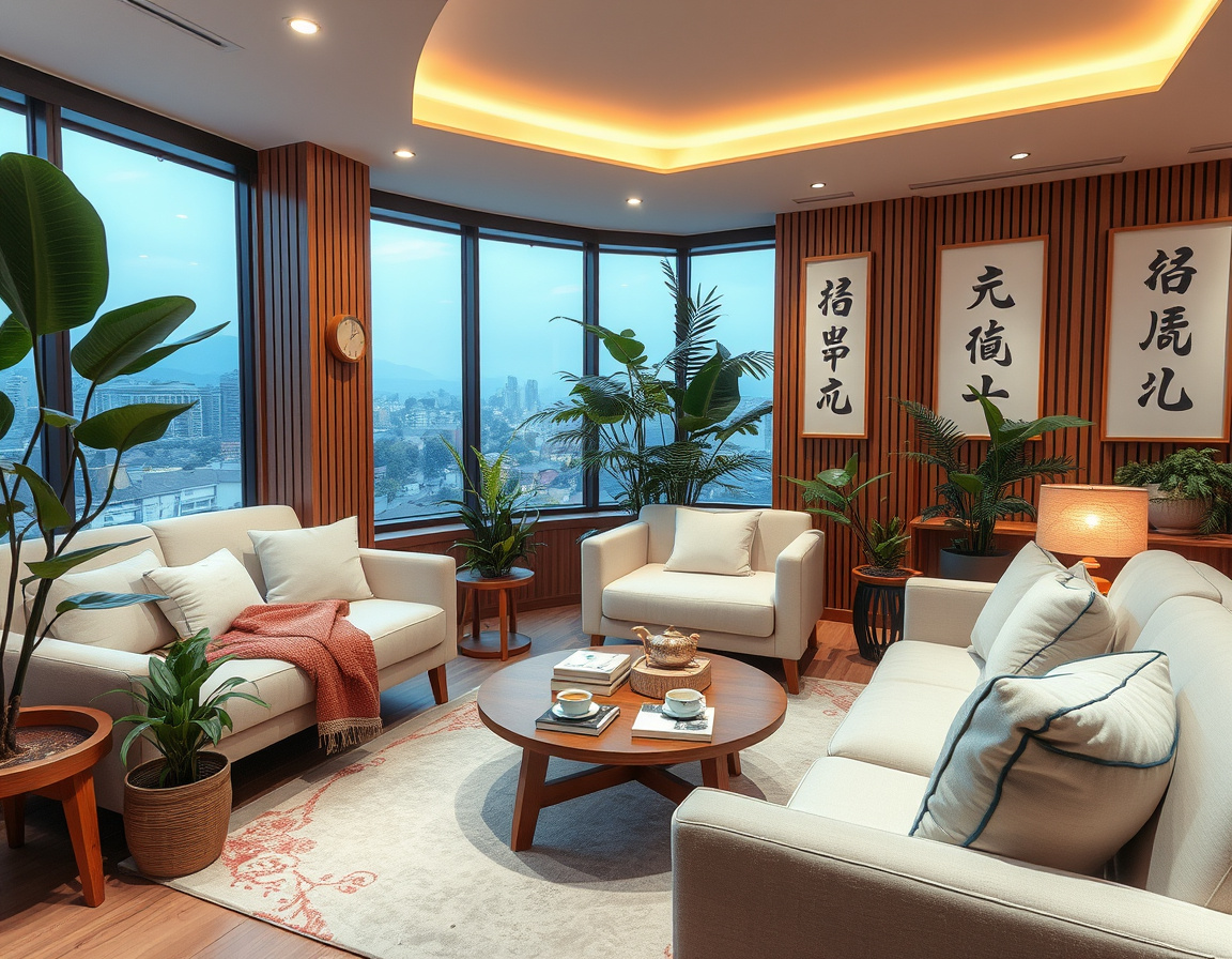 空间休息区，休闲舒适