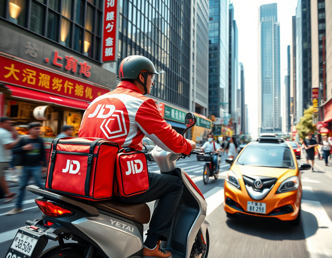 京东物流外卖骑手