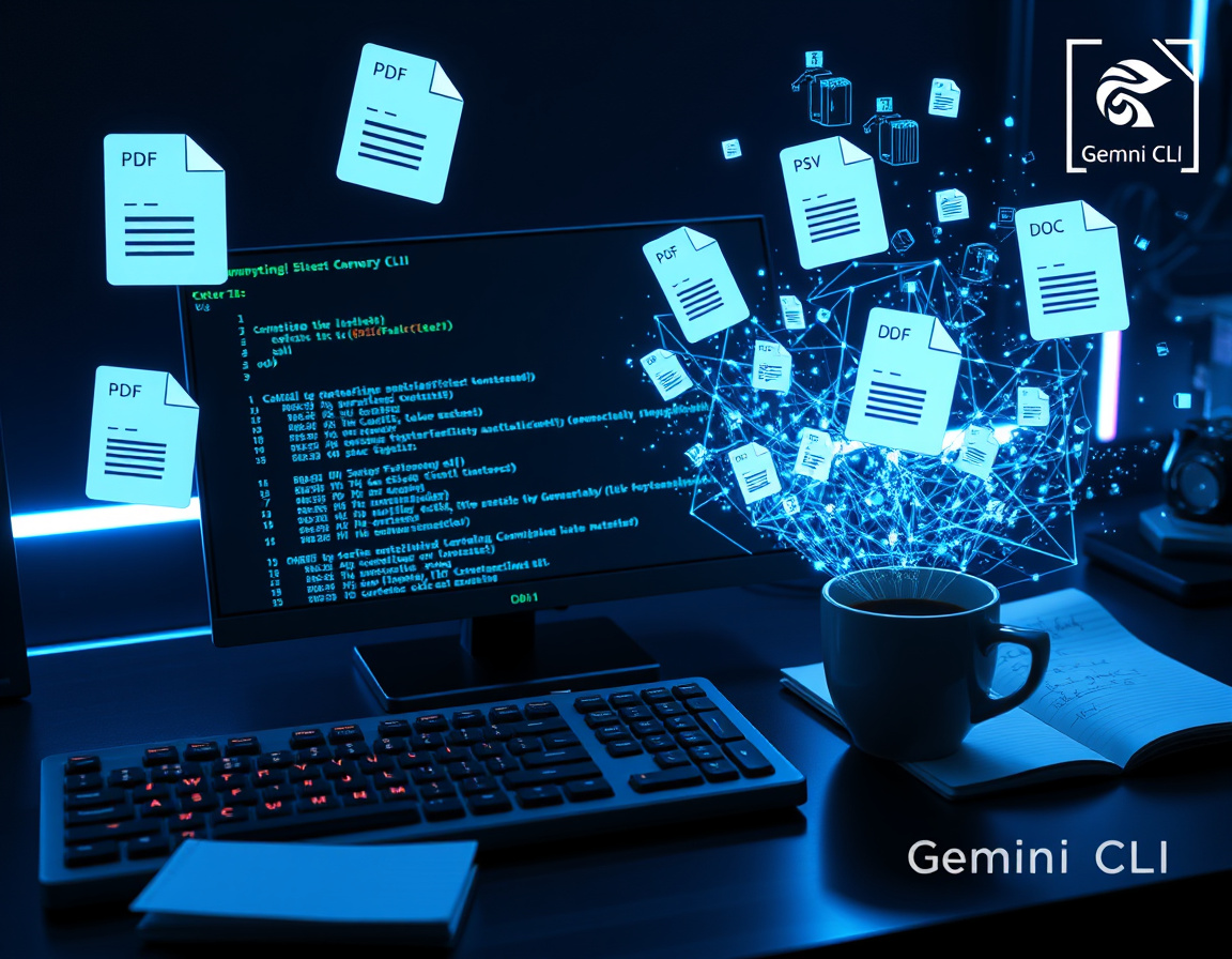Gemini CLI多样化文件处理展示