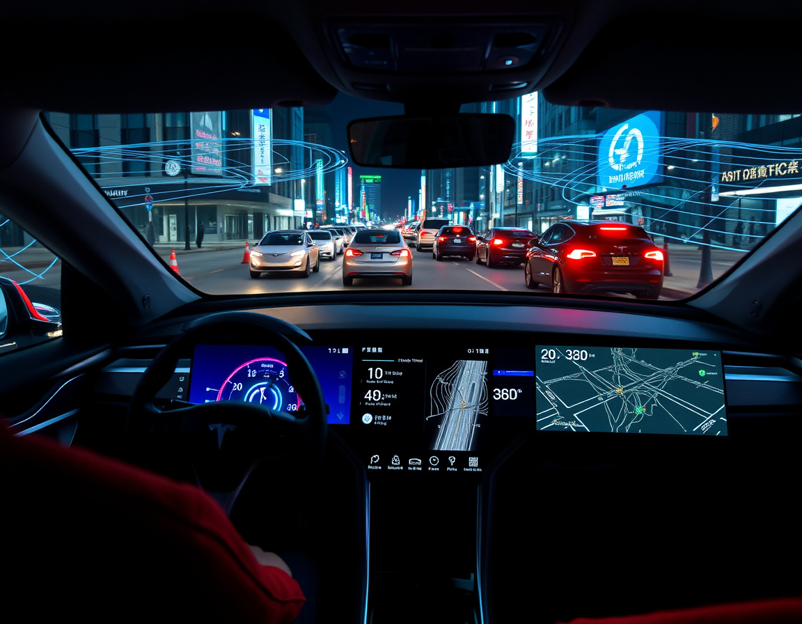 Tesla FSD Interface
