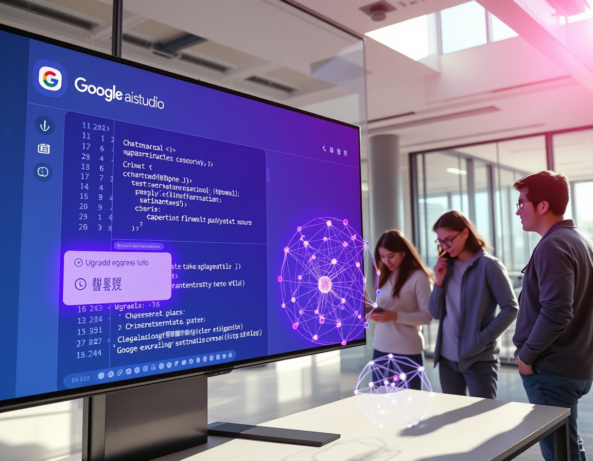 Google AI Studio升级展示