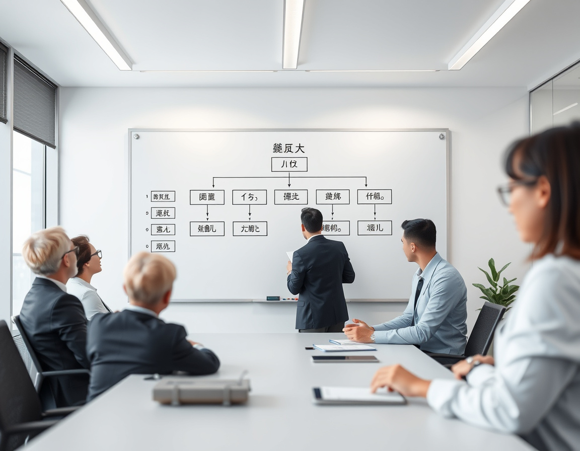 组织结构优化示意