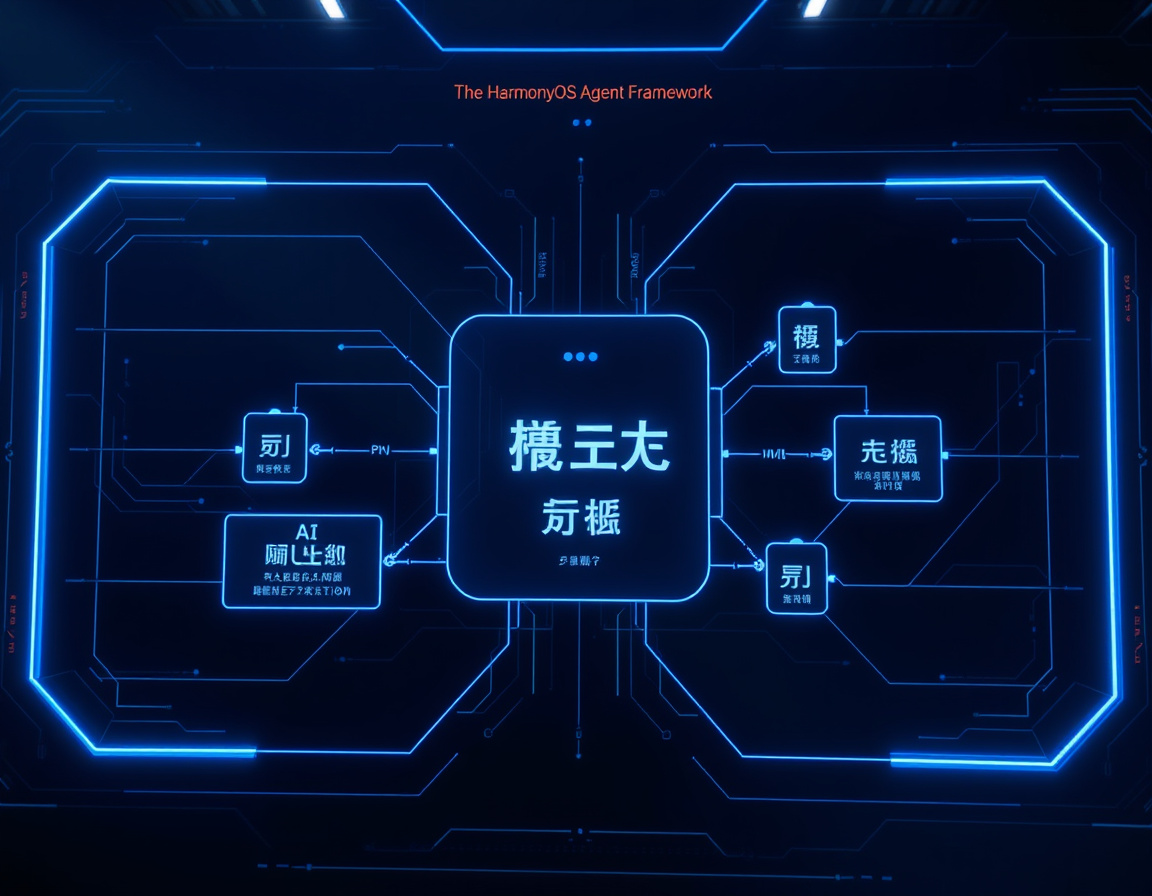 鸿蒙智能体框架示意图