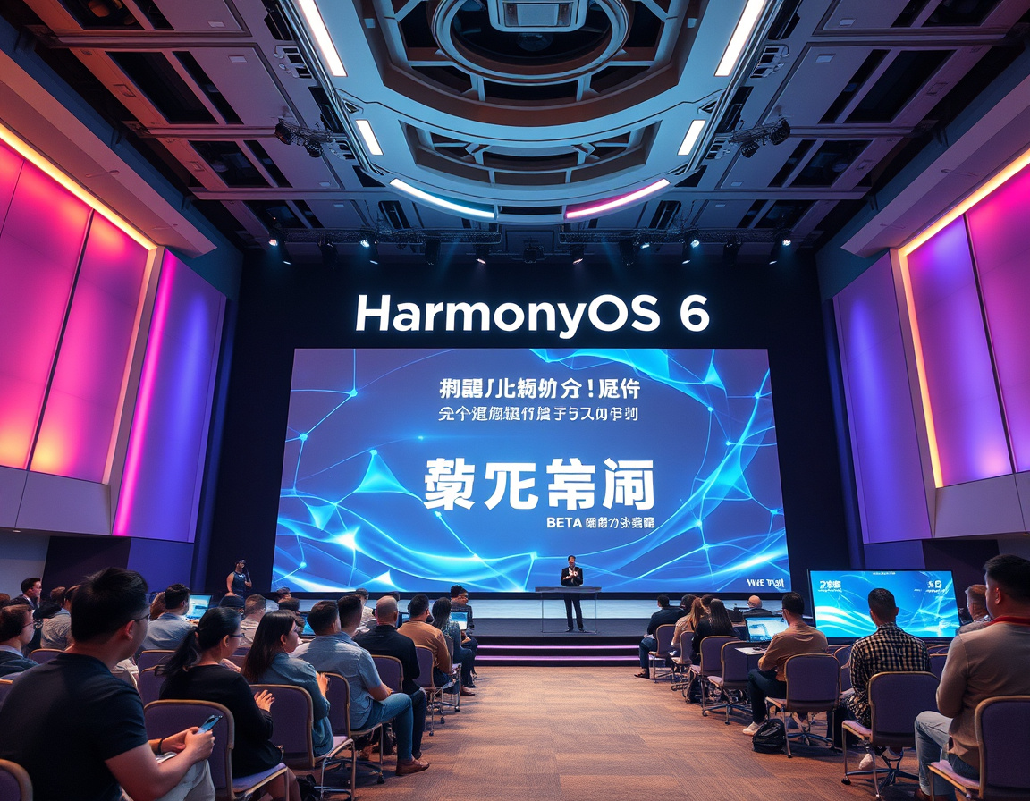 HarmonyOS 6 Beta发布现场