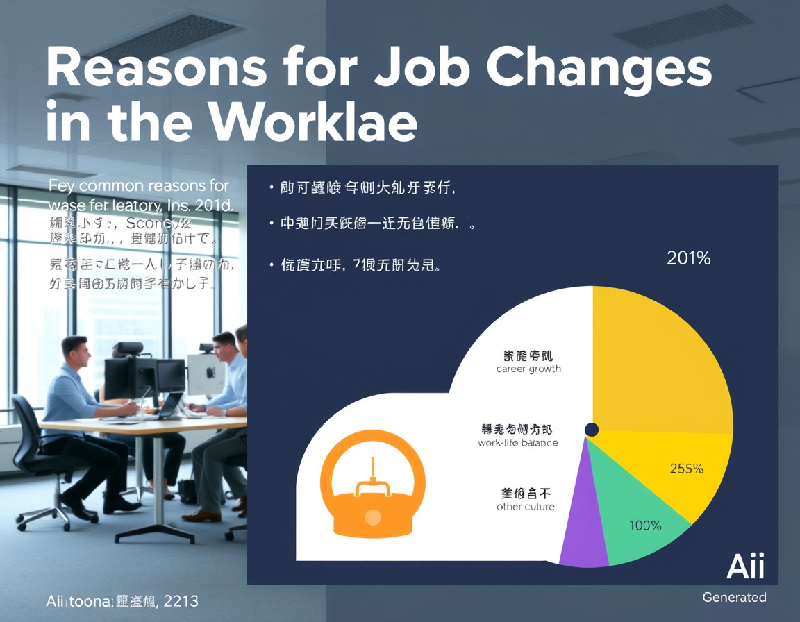 职场跳槽原因分布大图