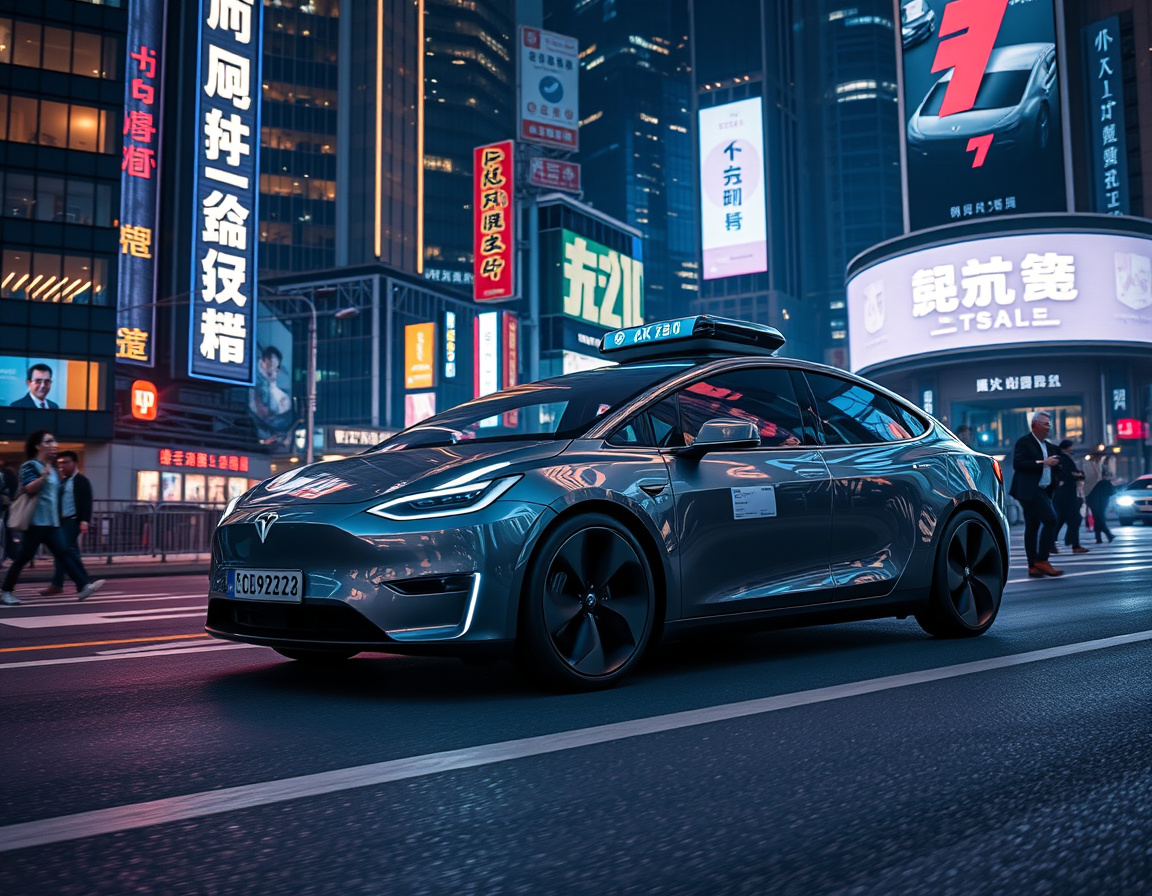 特斯拉Robotaxi亮相