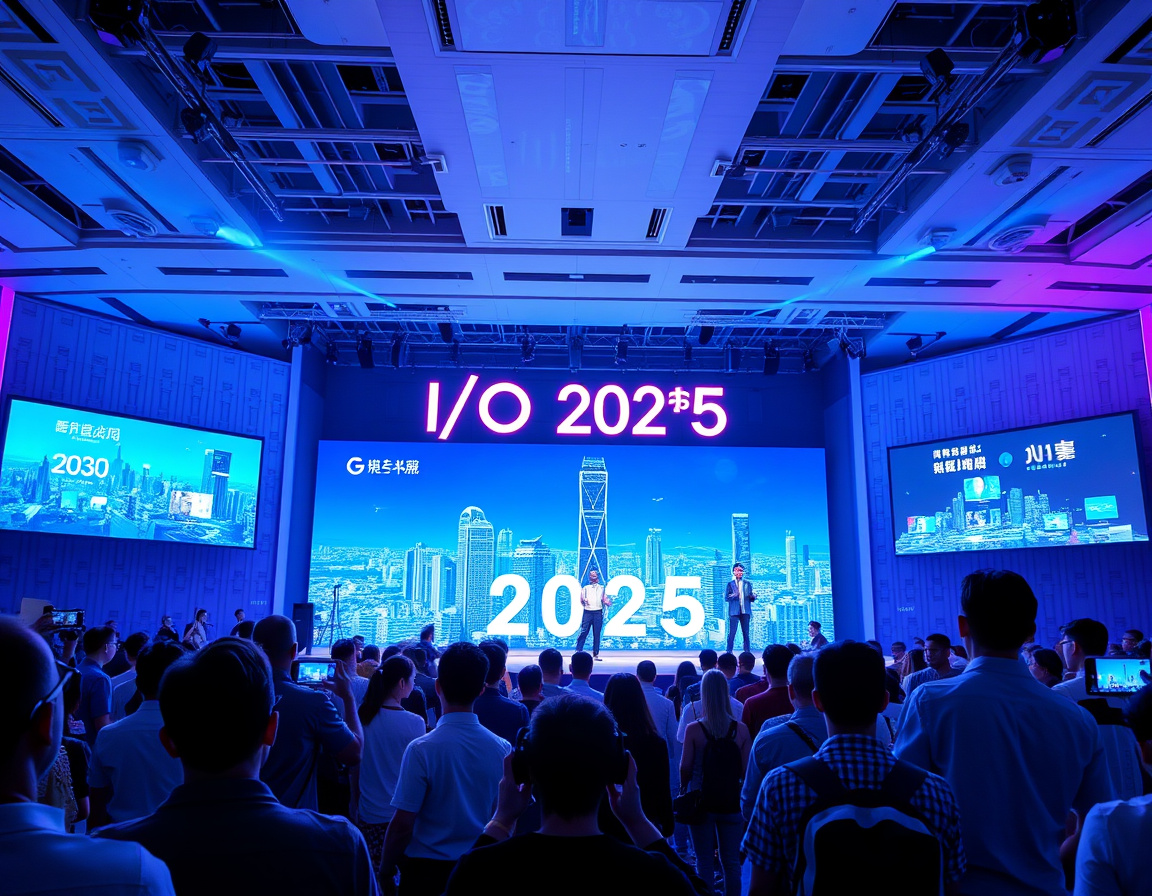 谷歌I/O 2025现场