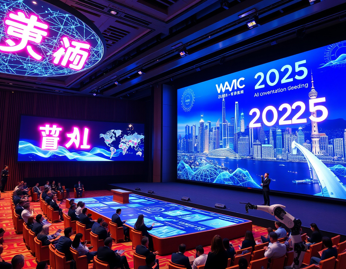 WAIC 2025全球AI格局讨论