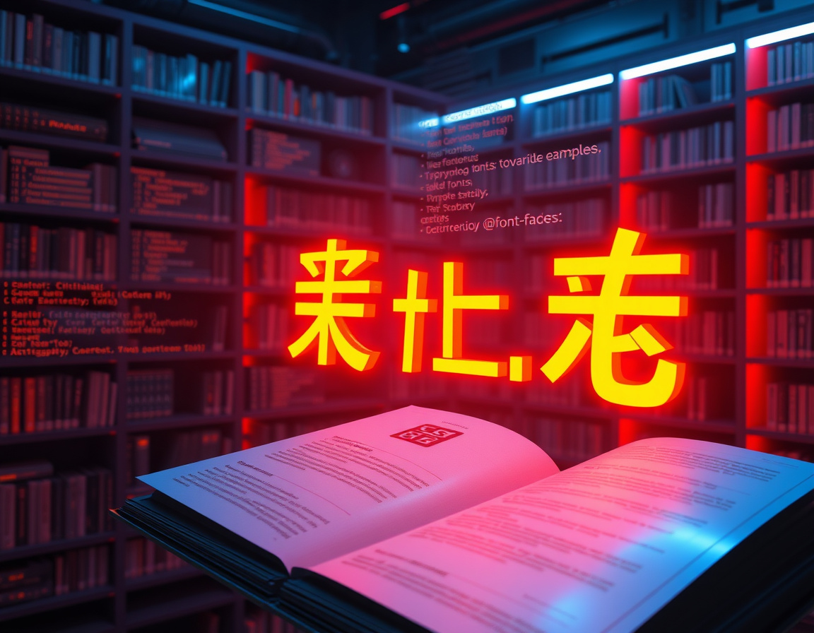 CSS字体技术进化