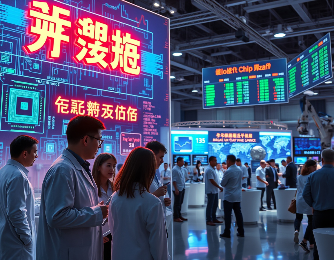 全球芯片市场激烈竞争