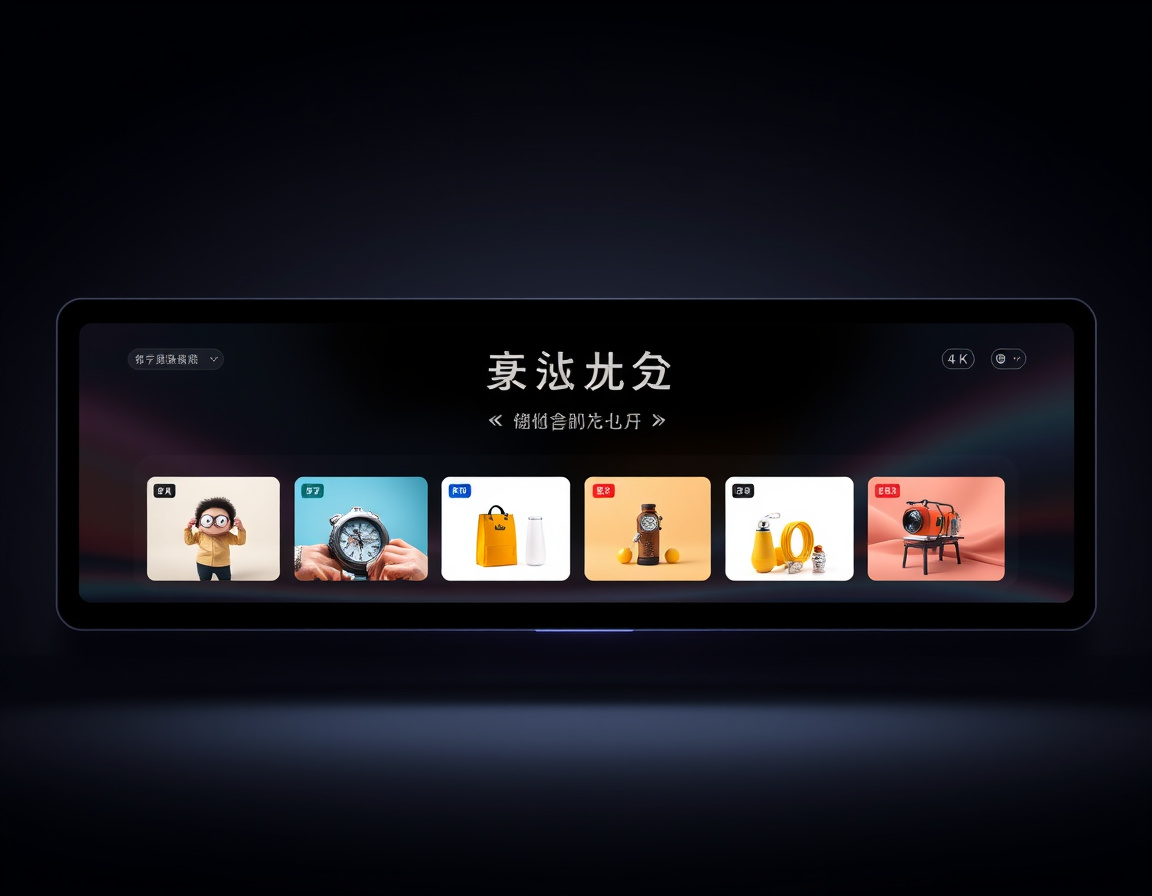原生CSS轮播界面效果预览
