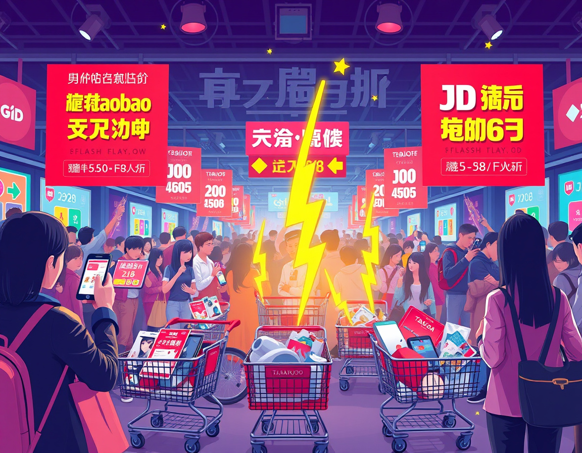淘宝闪购与京东竞赛