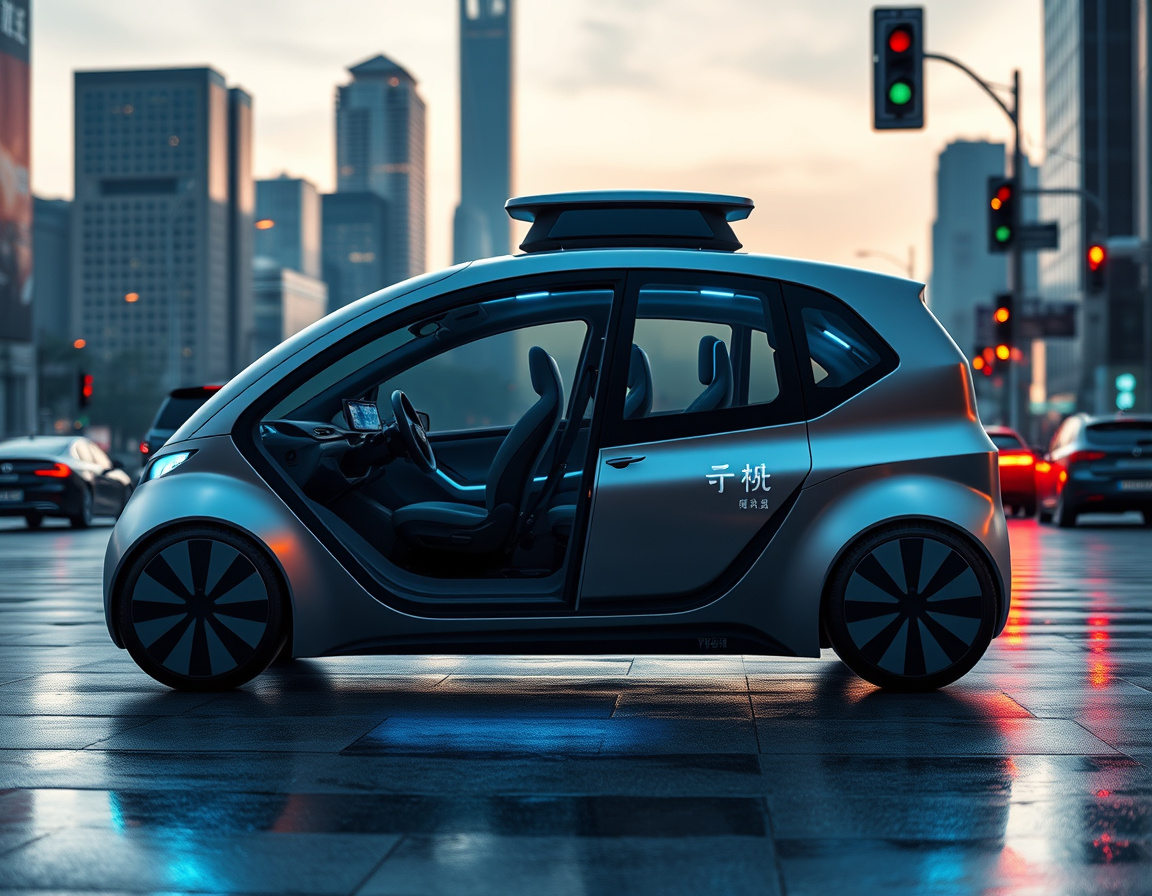 滴滴小马智行Robotaxi概念图