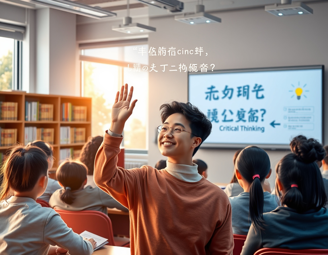 主动提问展示思考
