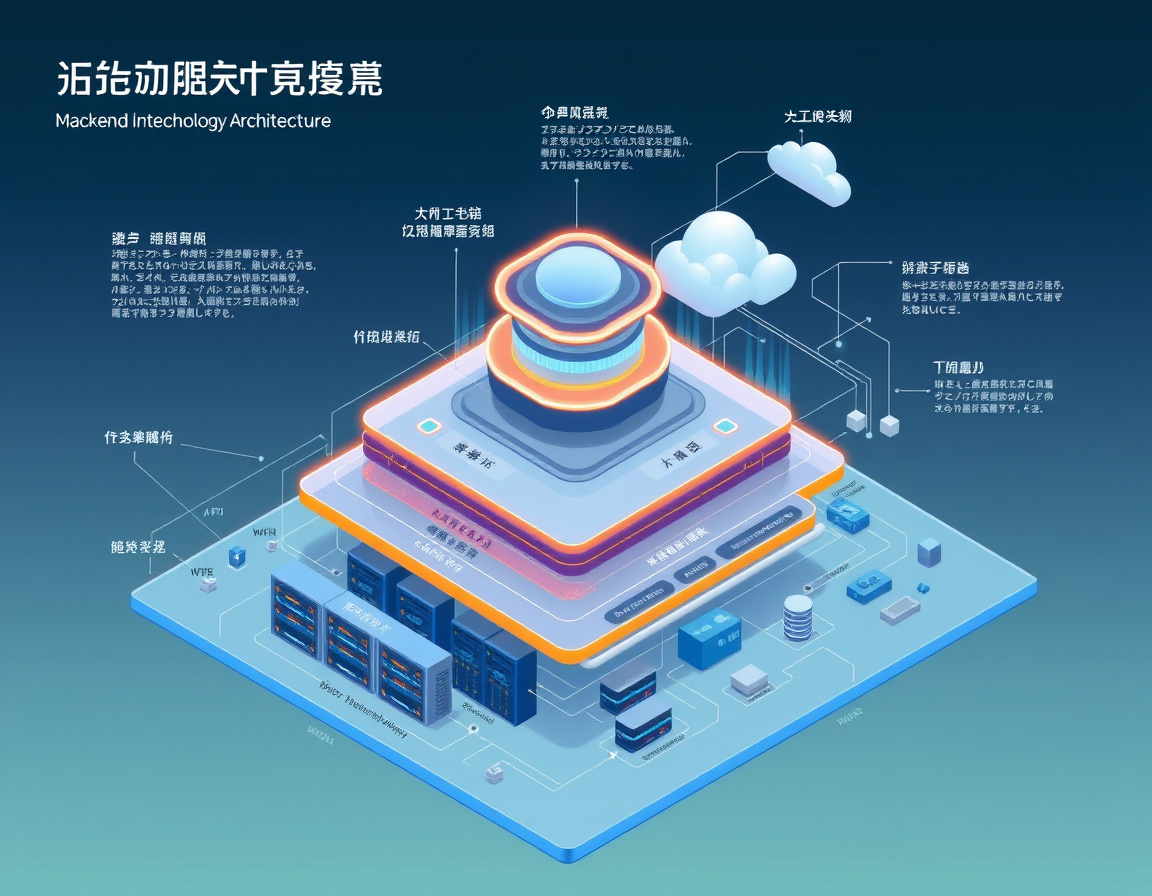 后端技术架构演进示意图