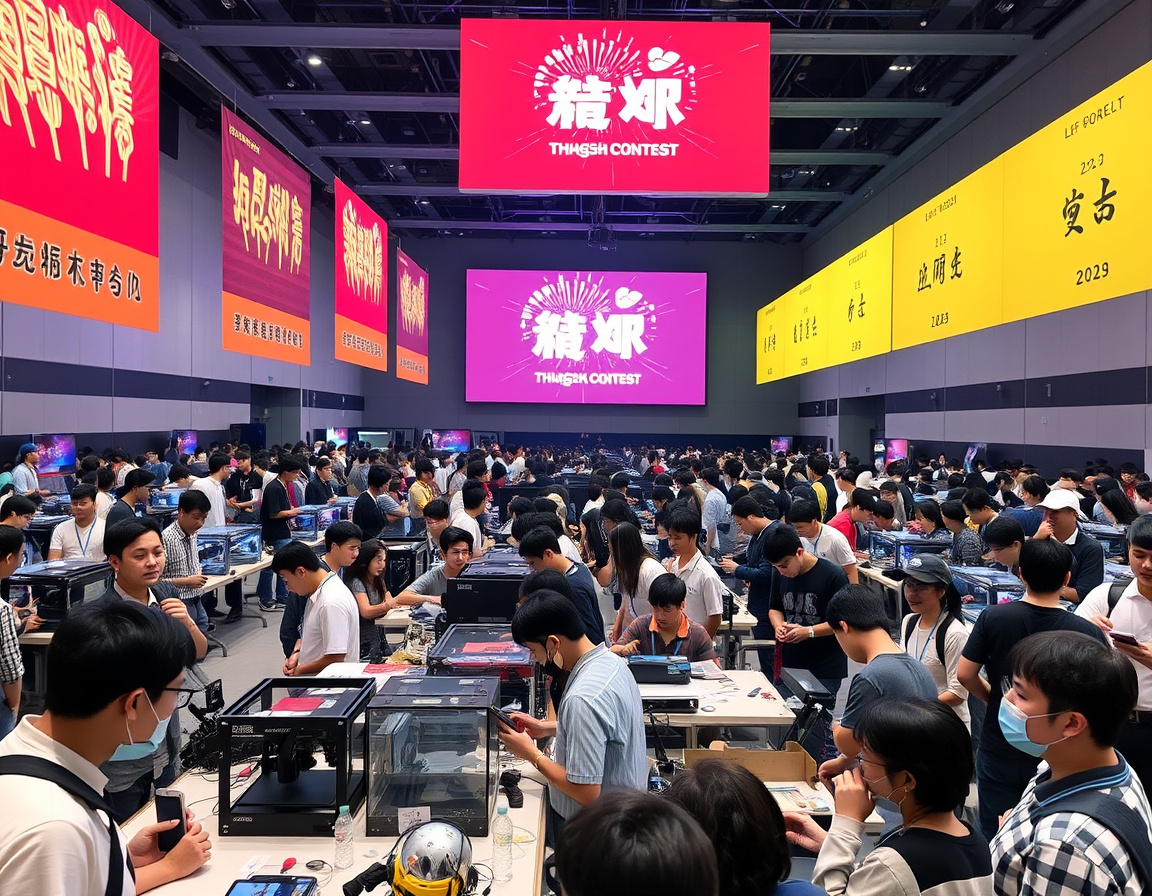2025长沙“创客中国”大赛现场热烈