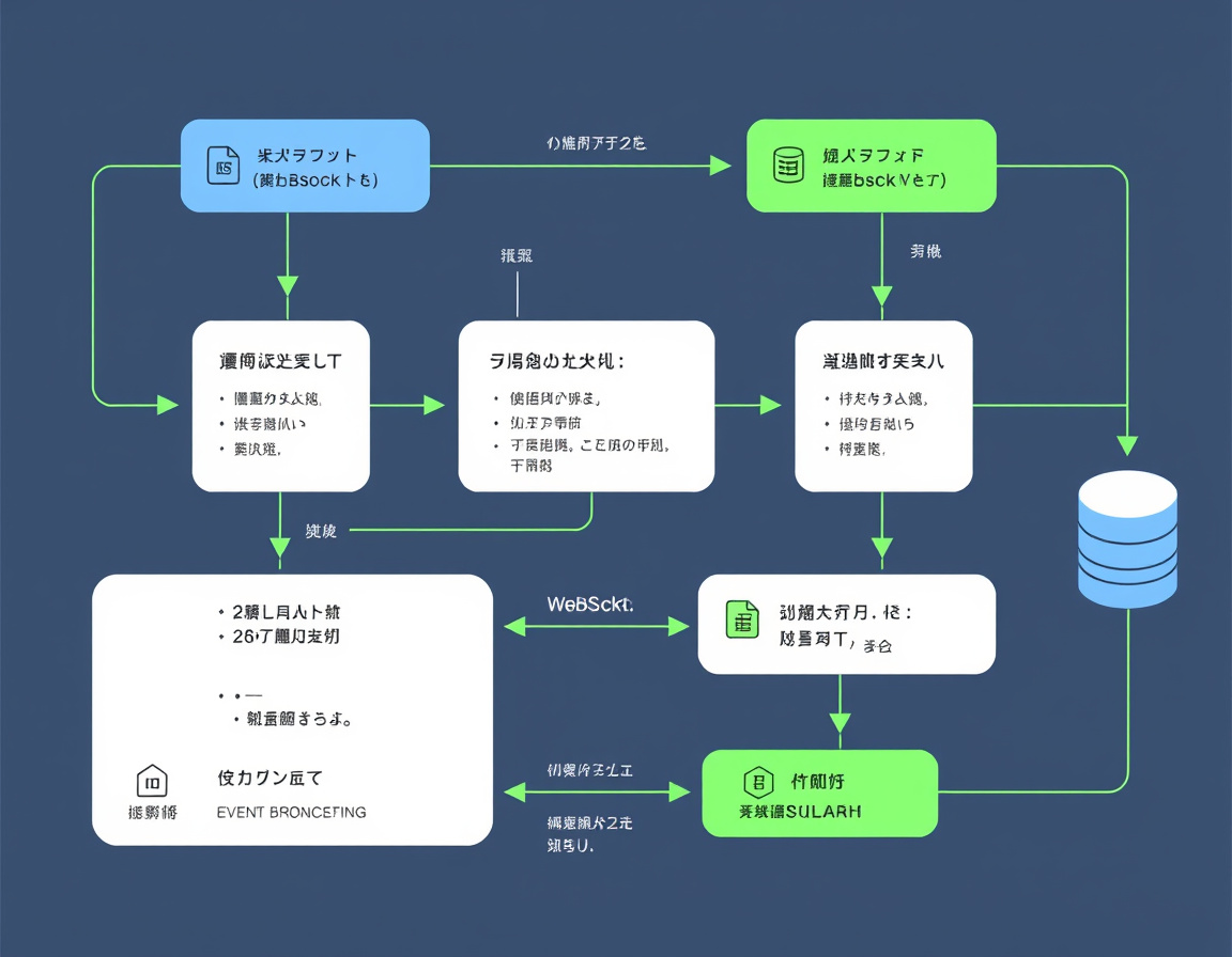 Laravel实时通信流程图