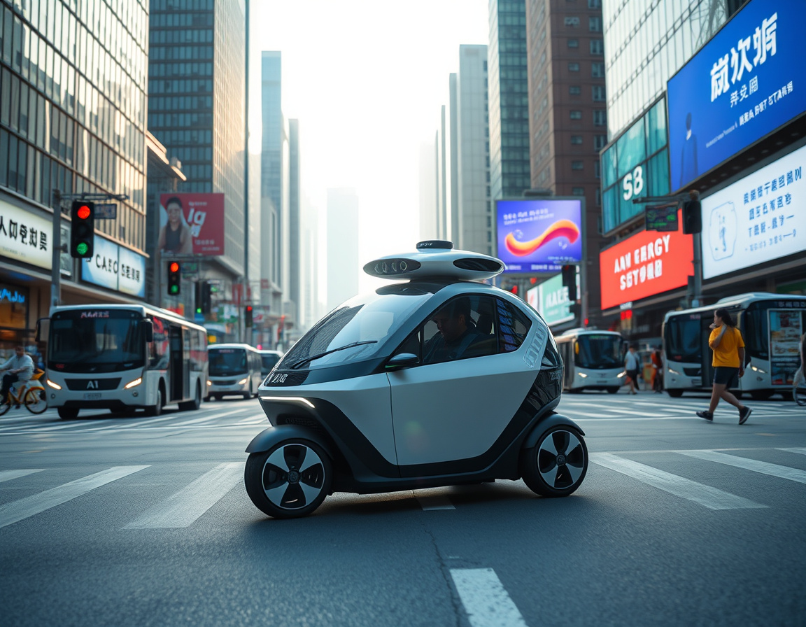 小马智行L4 Robotaxi深圳路测现场