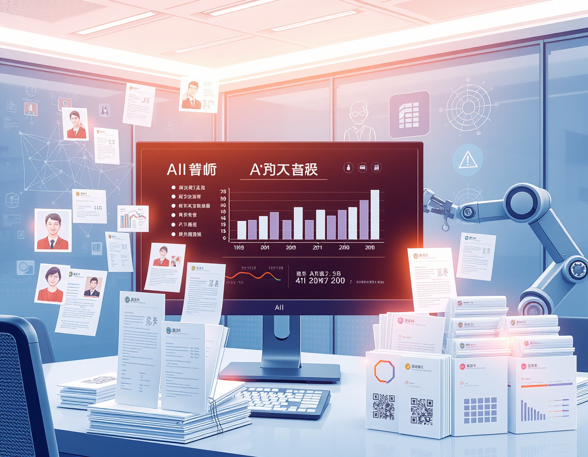 智能简历筛选系统示意
