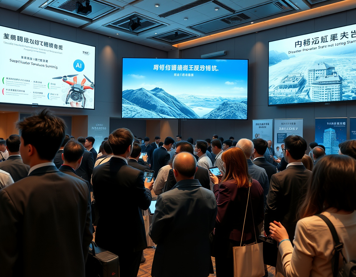 日本防灾创业峰会现场