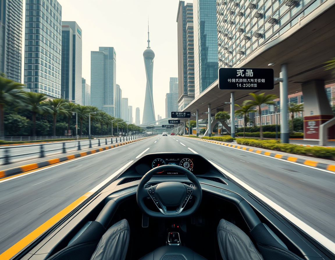 浦东智能网联测试道路