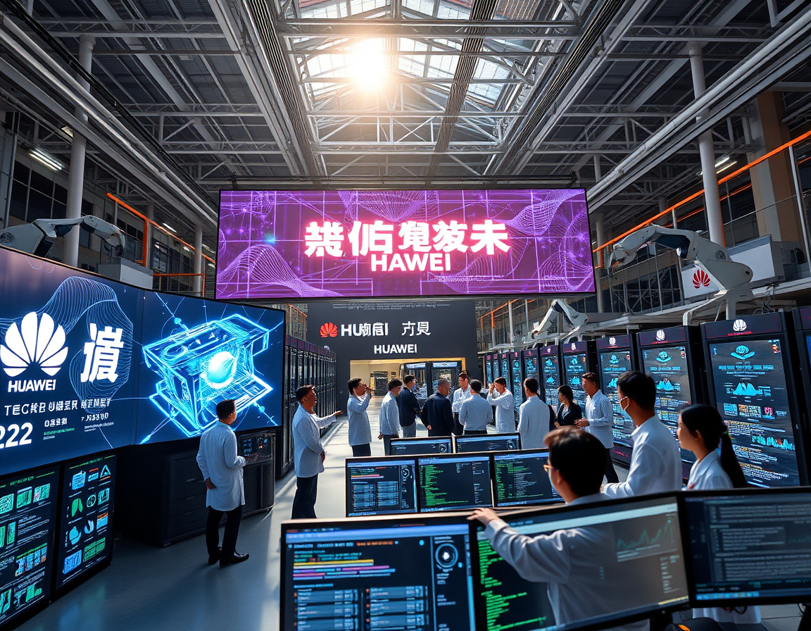 百度华为开源大模型推动AI产业化革命