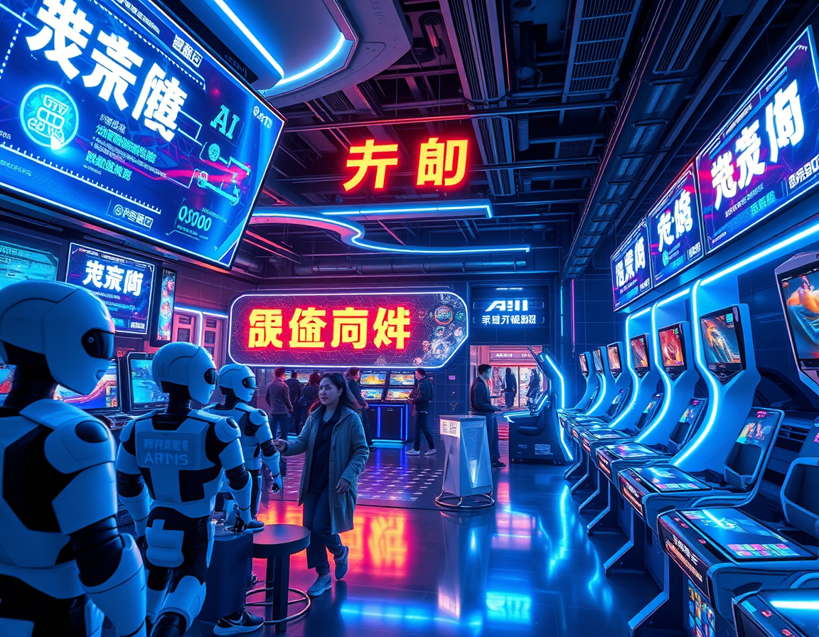 腾讯游戏AI智能体示意