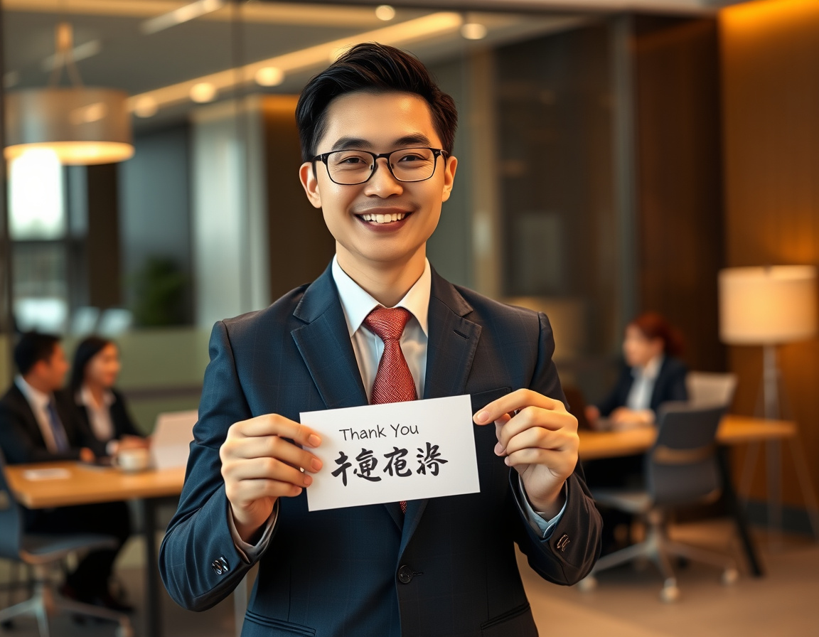 面试结束的感谢信