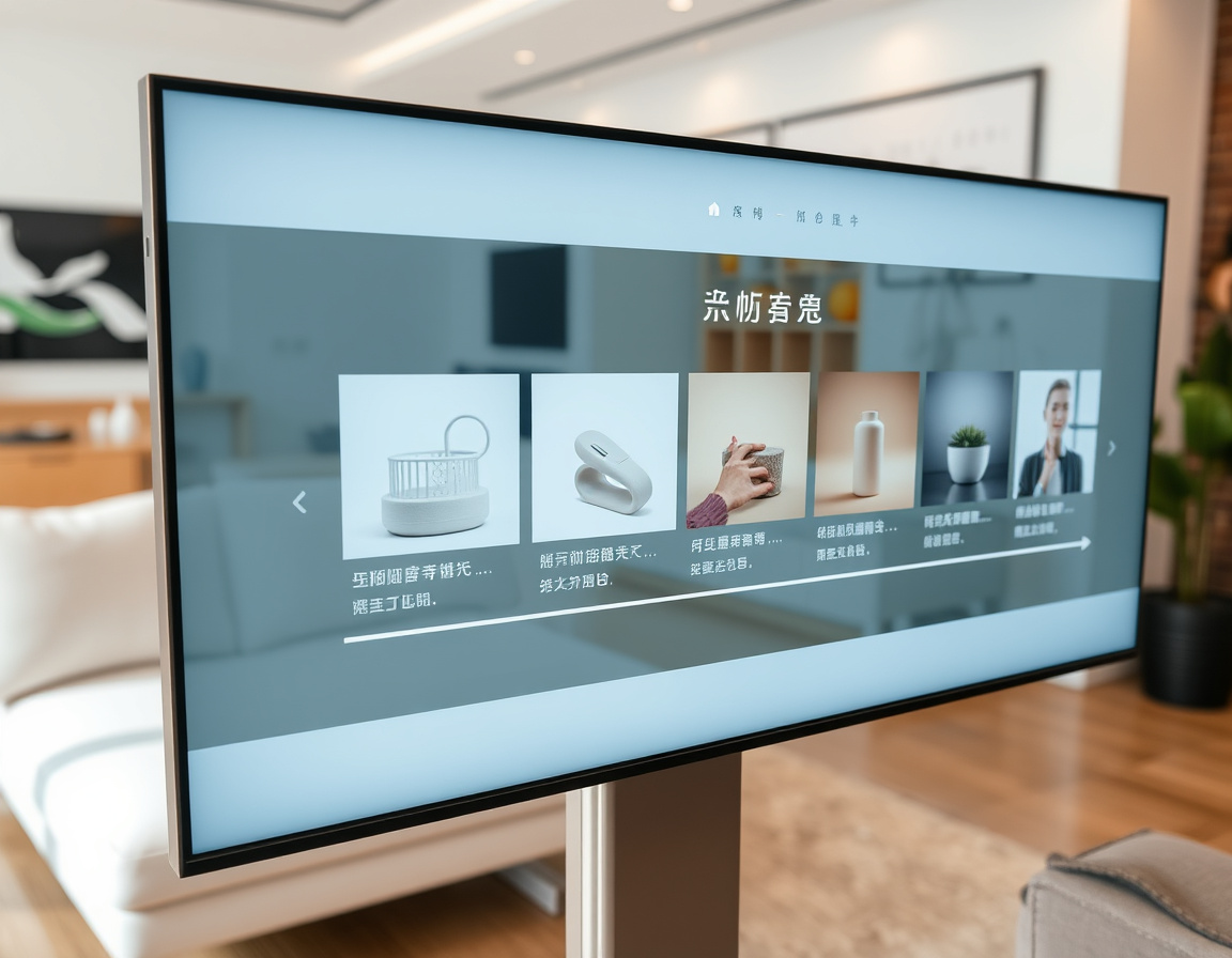 新式轮播界面示意图