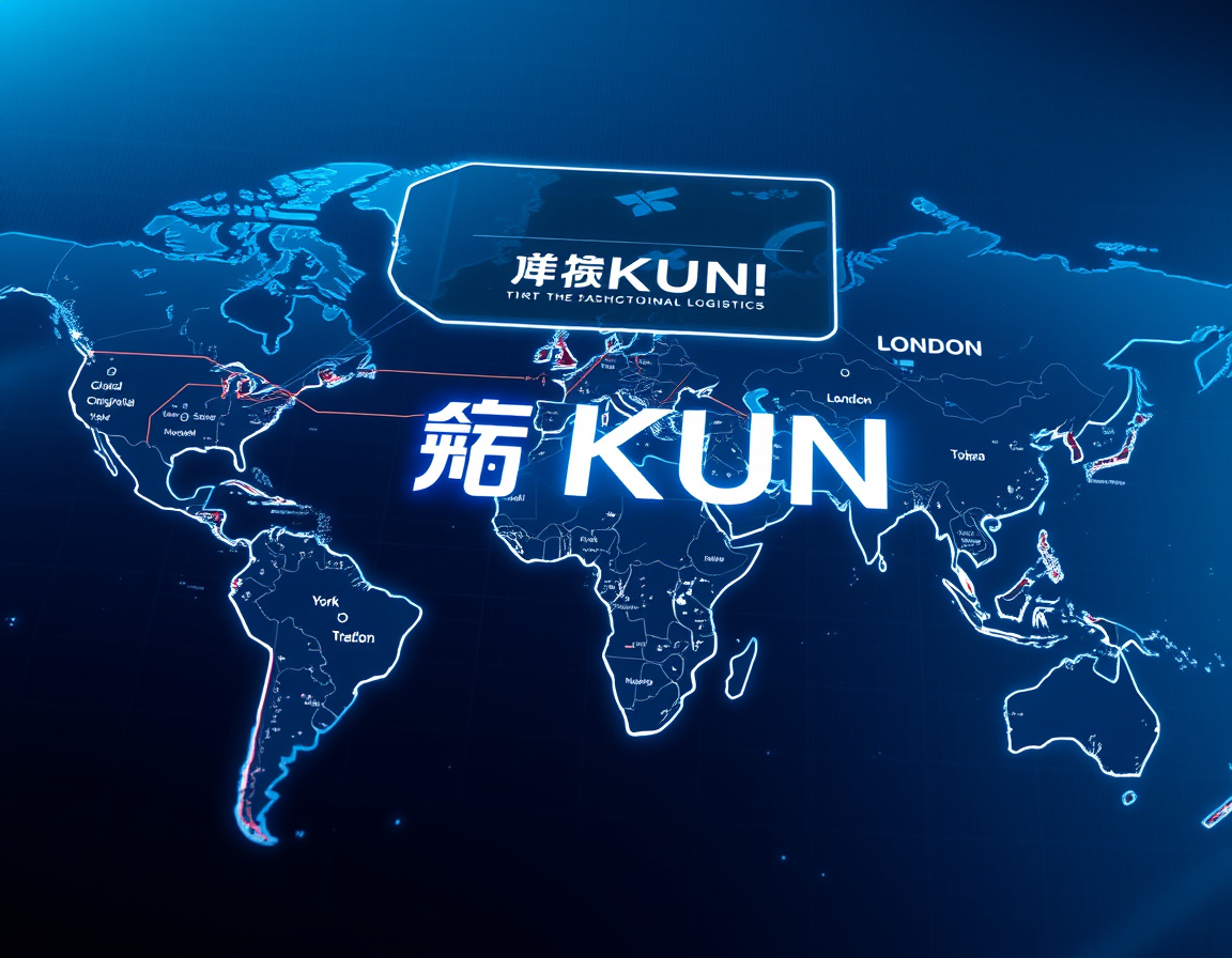 鲲KUN全球布局地图