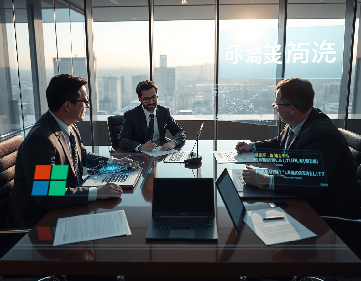 微软与OpenAI谈判现场
