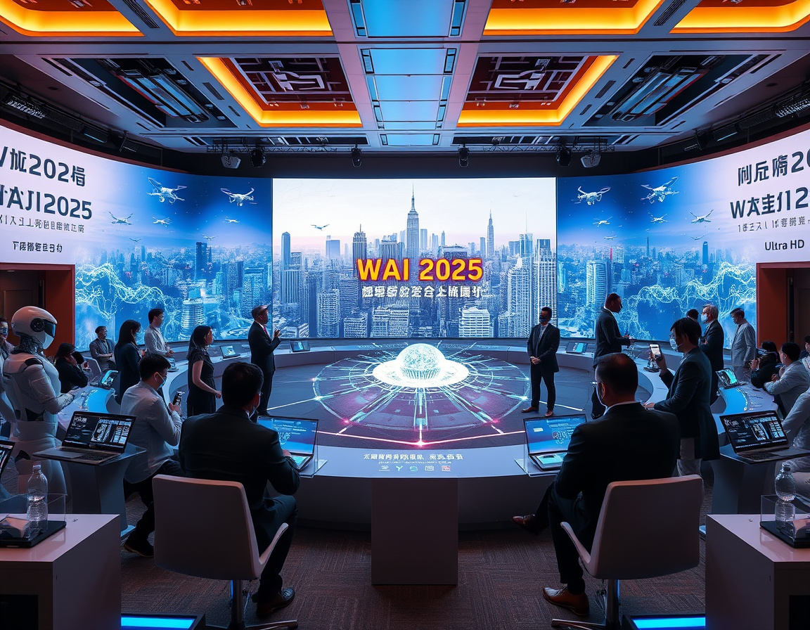 WAIC 2025现场技术展示