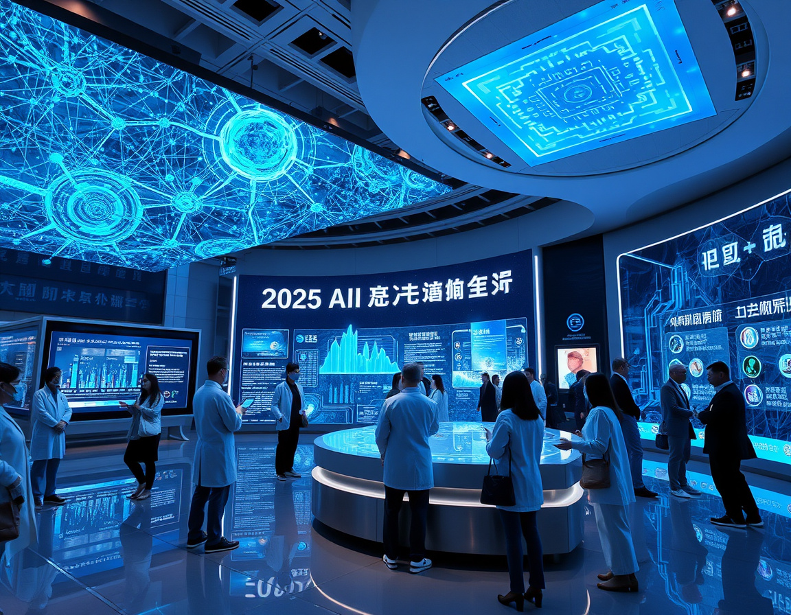 2025世界人工智能大会新型AI芯片展台