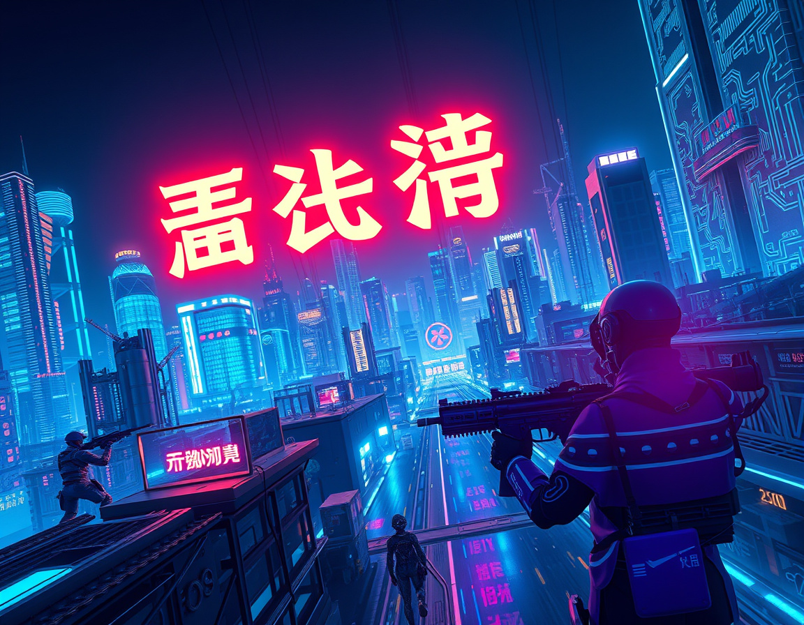 科技竞争激烈的象征