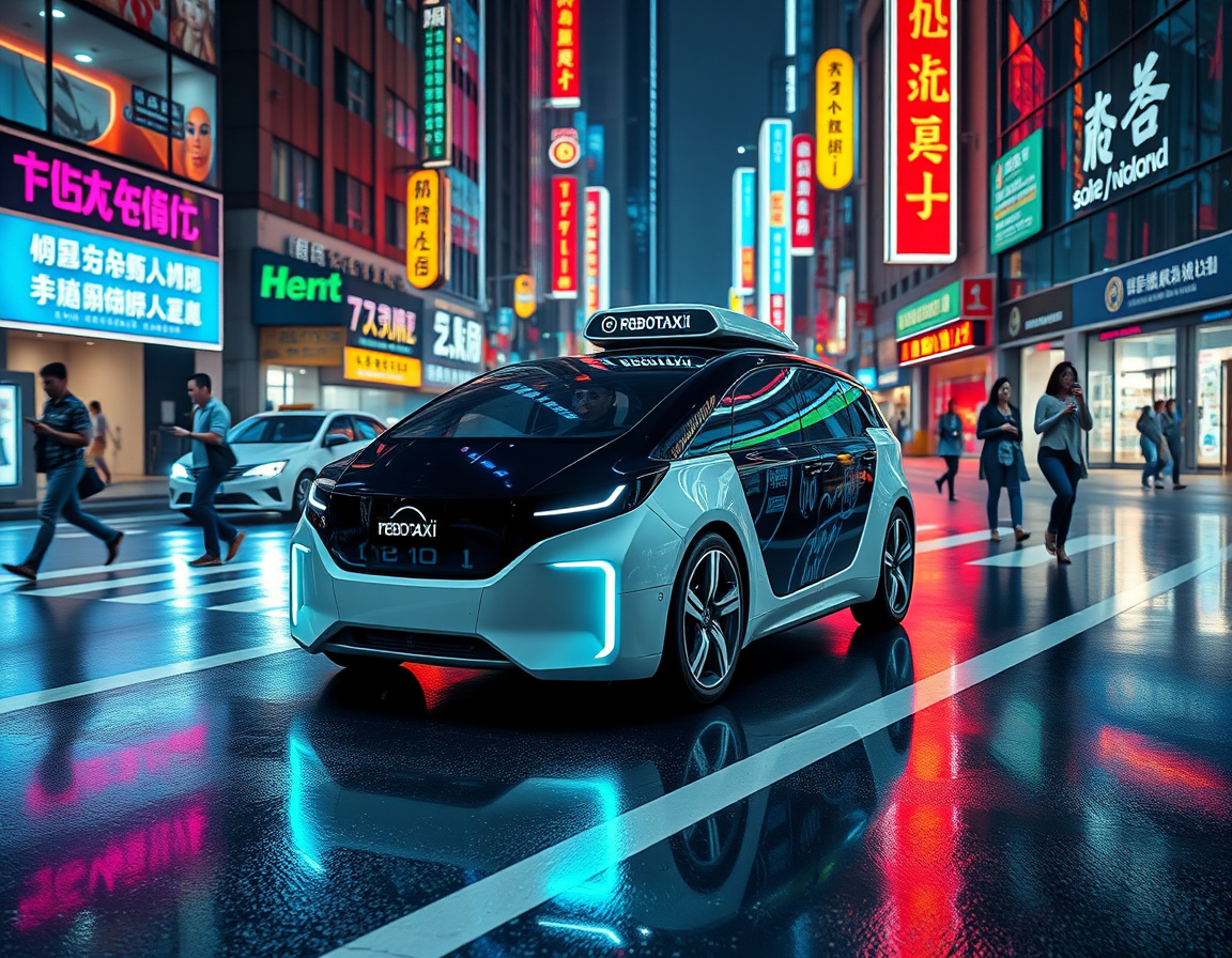 深圳街头的第七代Robotaxi路测