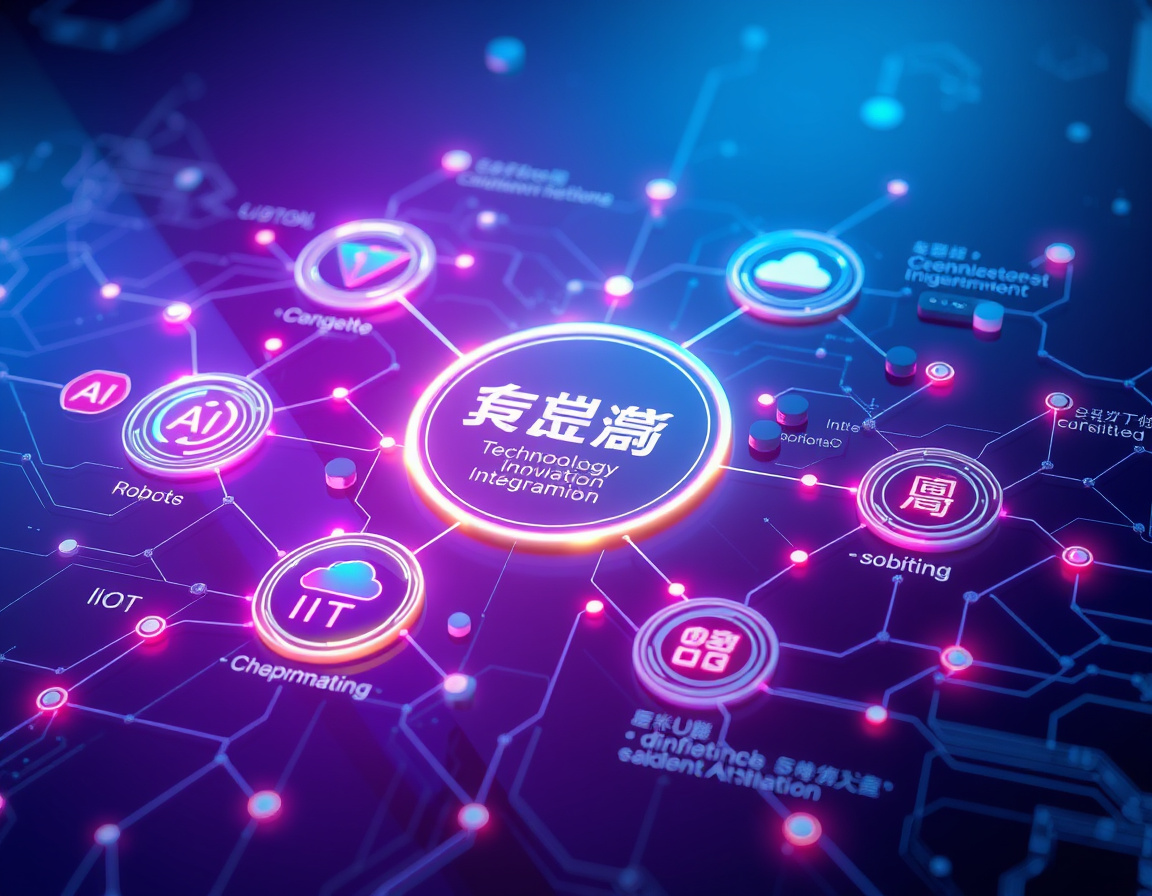 科技创新融合示意图