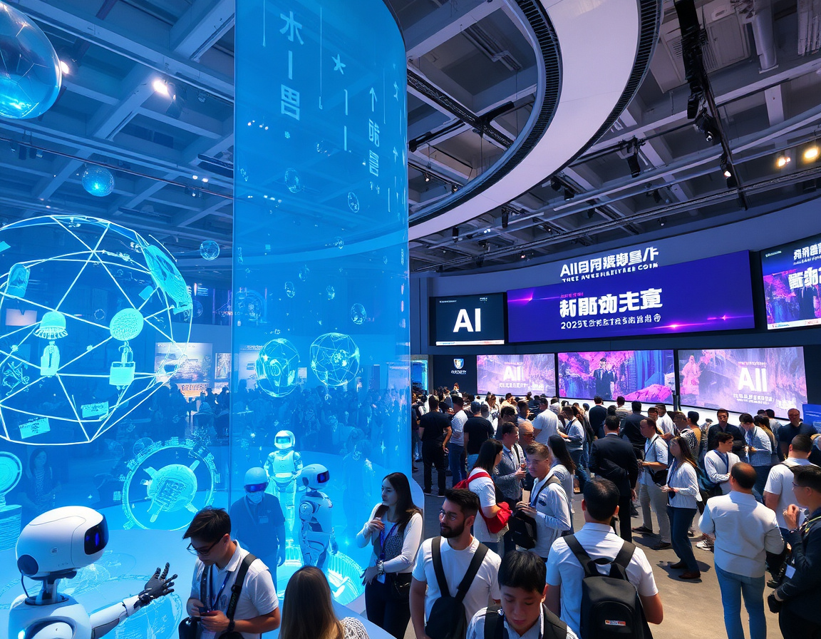 2025世界人工智能大会现场