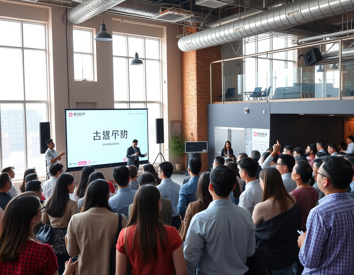 创业分享会现场