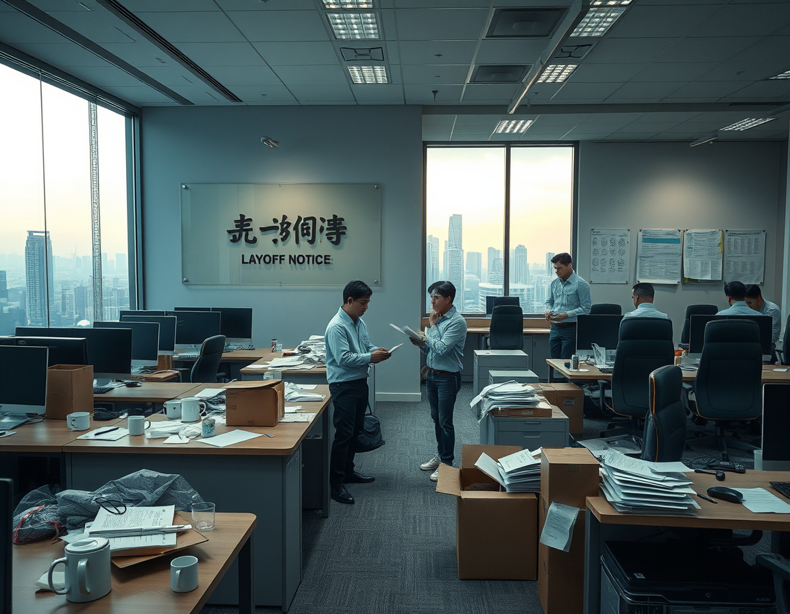 工作站与裁员变动