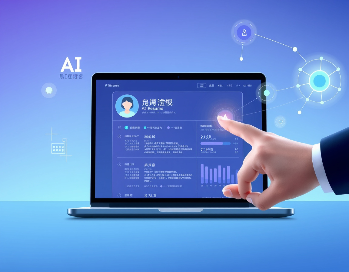 AI简历优化示意图