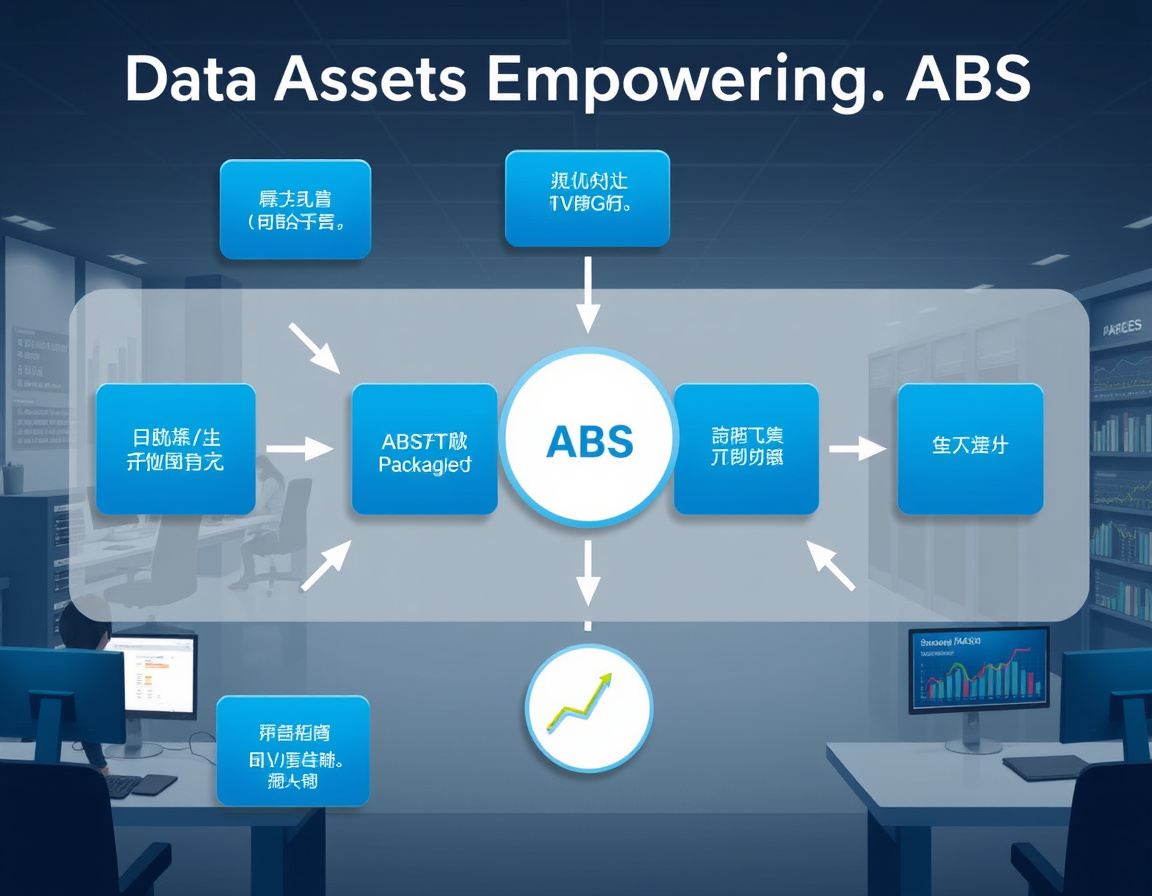 数据资产赋能ABS的流程图